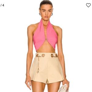 Cult Gaia Diem Halter Top in Fuchsia